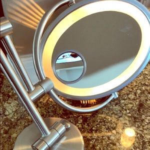 Lighted Wall Mount -  Makeup Mirror